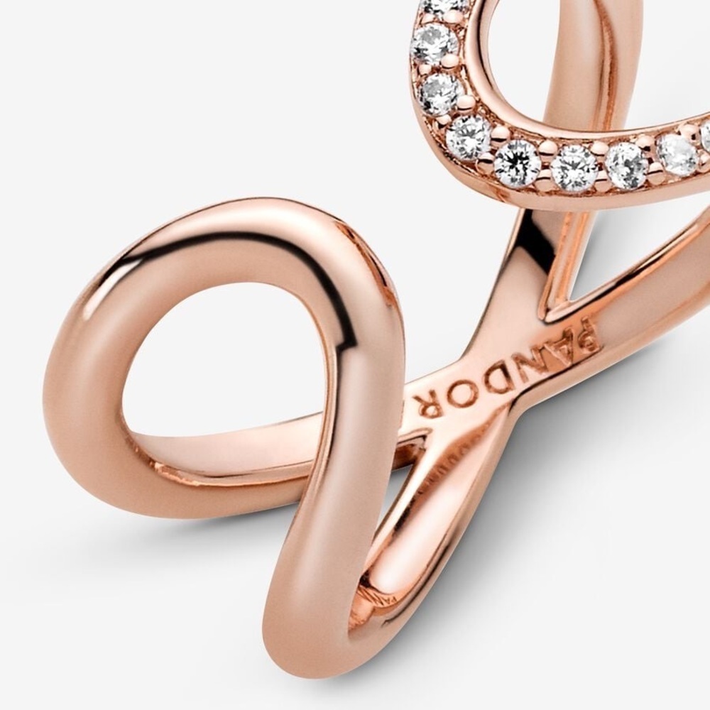 🆕Wrapped Open Infinity Ring - Picture 4 of 6